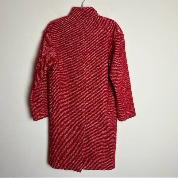 IRO Irinia Wool Blend Oversized Long One Button Coat - Picture 10 of 13